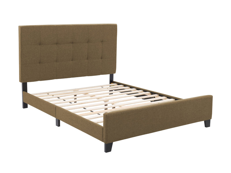 Clay Queen Panel Bed Ellery Collection product image by CorLiving