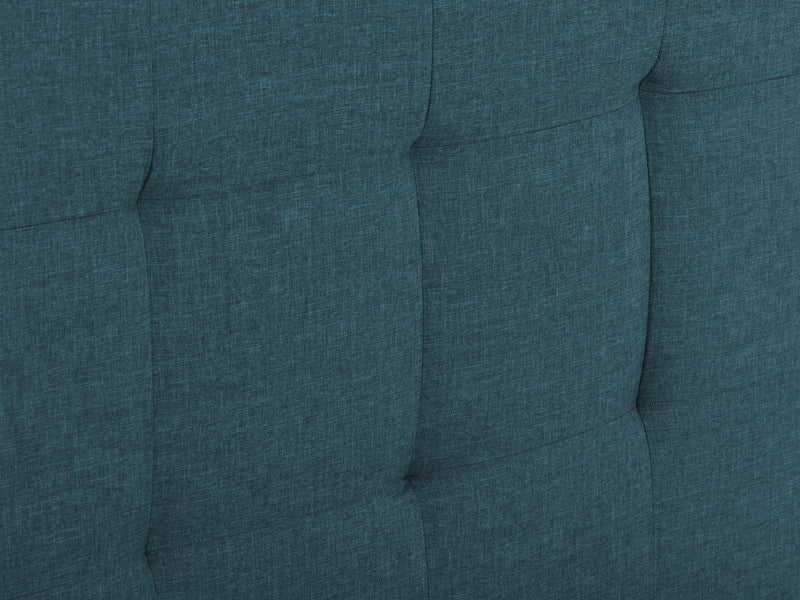 Blue Double / Full Panel Bed Ellery Collection detail image by CorLiving