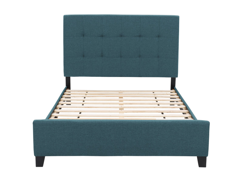 Blue Double / Full Panel Bed Ellery Collection product image by CorLiving