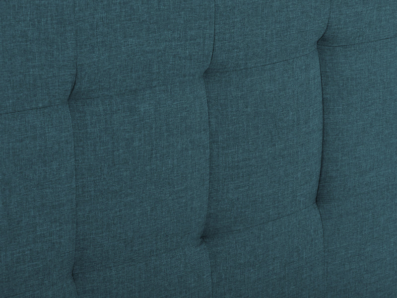 Blue Twin / Single Panel Bed Ellery Collection detail image by CorLiving