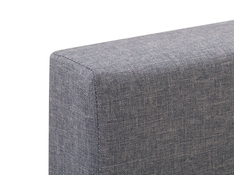 grey Double / Full Panel Bed Ellery Collection detail image by CorLiving