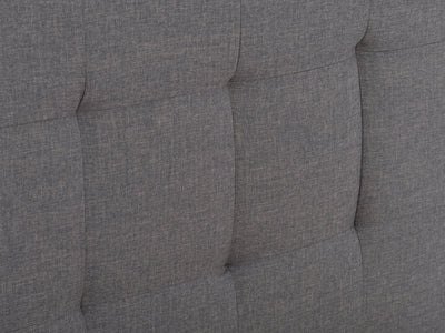 grey Queen Panel Bed Ellery Collection detail image by CorLiving#color_ellery-grey