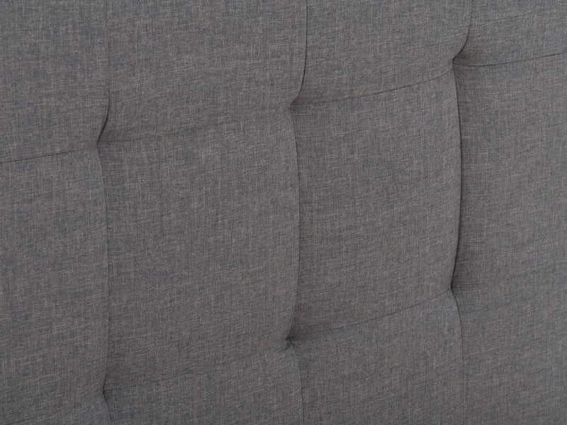 grey Queen Panel Bed Ellery Collection detail image by CorLiving