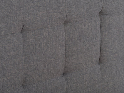 grey Twin / Single Panel Bed Ellery Collection detail image by CorLiving#color_ellery-grey