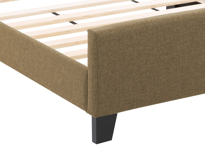 Clay Contemporary Queen Bed Juniper Collection detail image by CorLiving