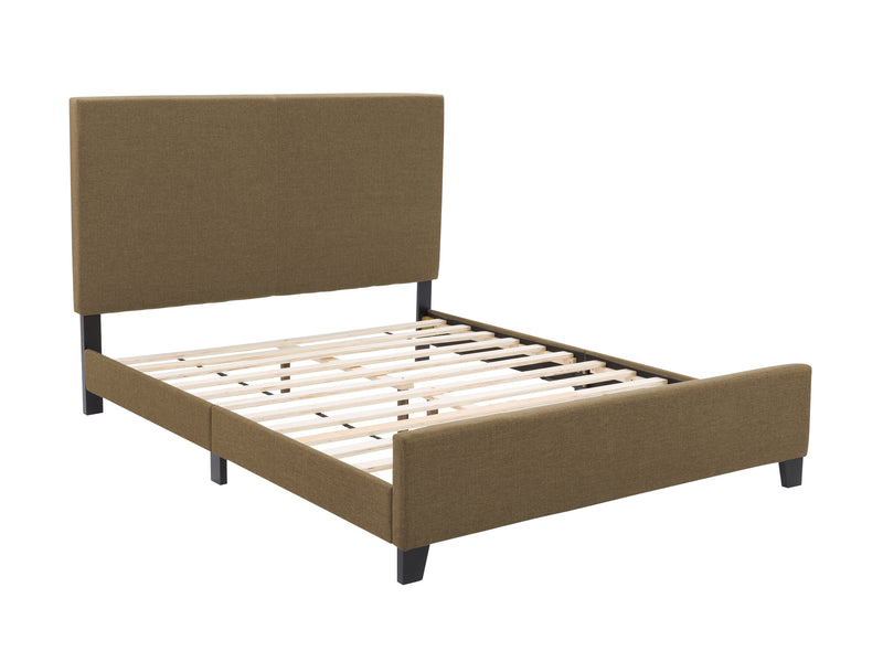 Clay Contemporary Queen Bed Juniper Collection product image by CorLiving