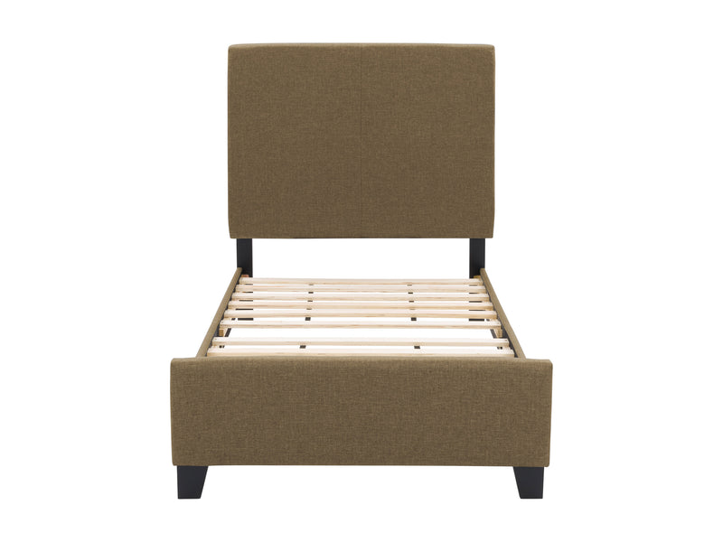 Clay Contemporary Twin / Single Bed Juniper Collection product image by CorLiving