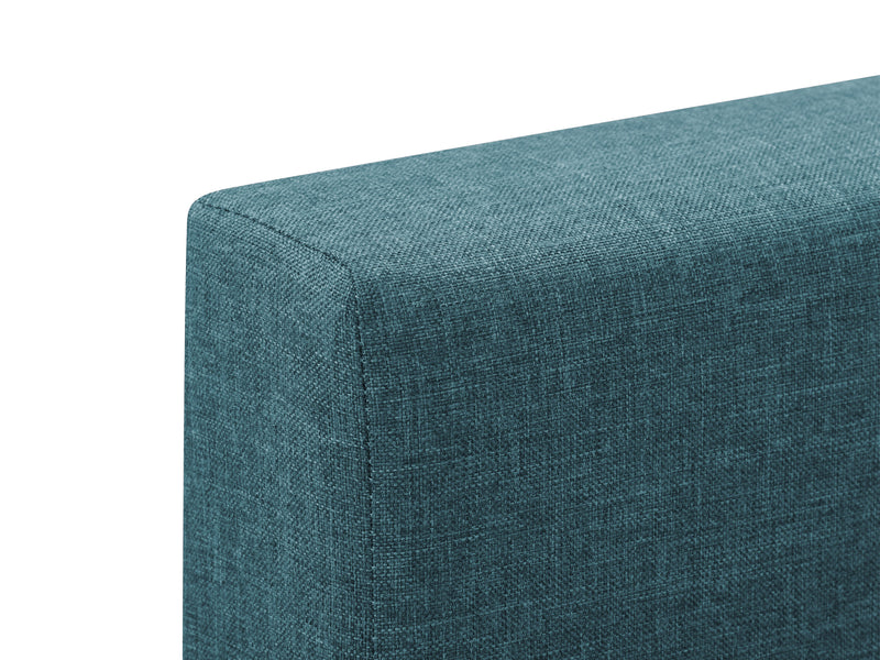 Blue Contemporary Double / Full Bed Juniper Collection detail image by CorLiving