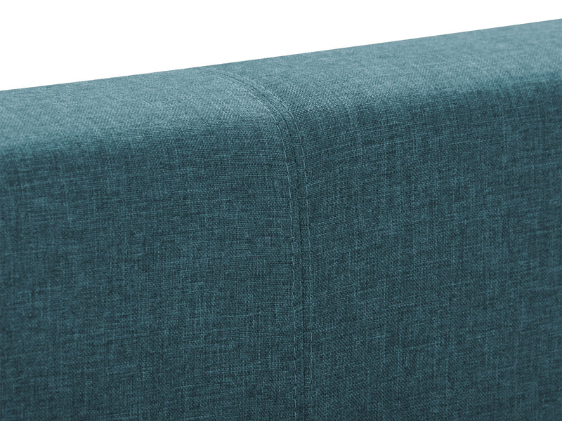 Blue Contemporary Twin / Single Bed Juniper Collection detail image by CorLiving