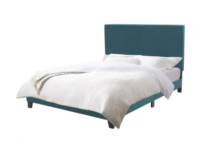 Blue Contemporary Double / Full Bed Juniper Collection product image by CorLiving#color_juniper-blue