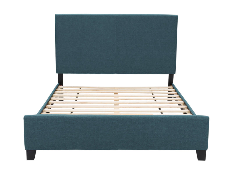 Blue Contemporary Queen Bed Juniper Collection product image by CorLiving