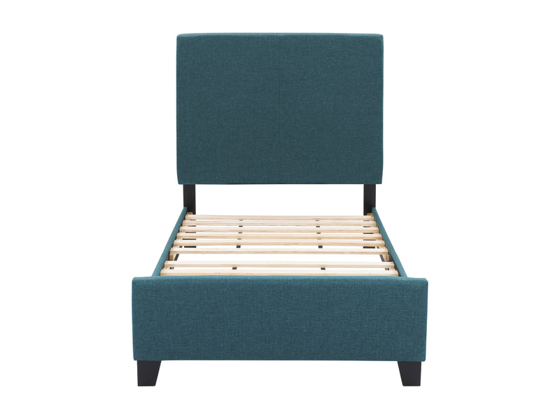 Blue Contemporary Twin / Single Bed Juniper Collection product image by CorLiving