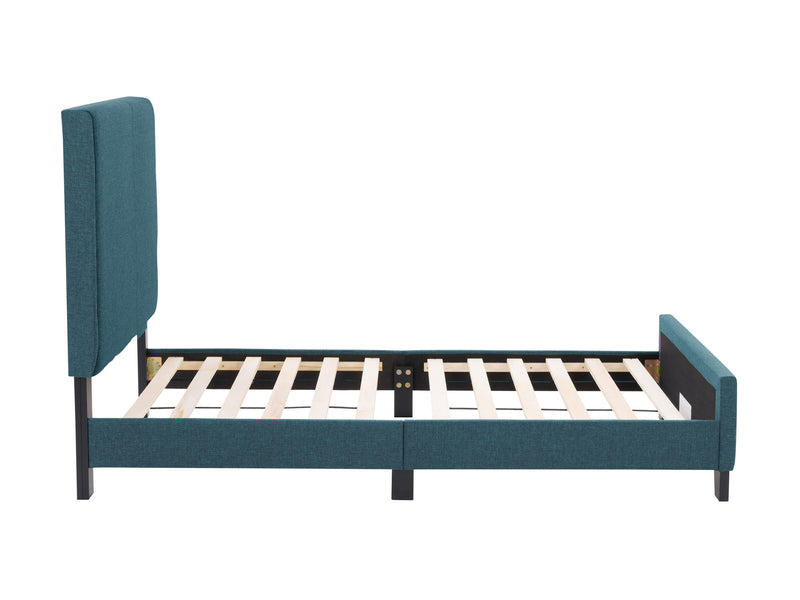 Blue Contemporary Twin / Single Bed Juniper Collection product image by CorLiving