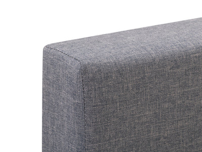 grey Contemporary Double / Full Bed Juniper Collection detail image by CorLiving#color_juniper-grey