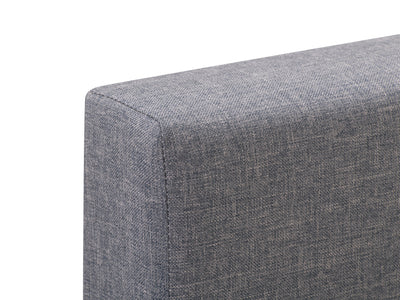 grey Contemporary Queen Bed Juniper Collection detail image by CorLiving#color_juniper-grey