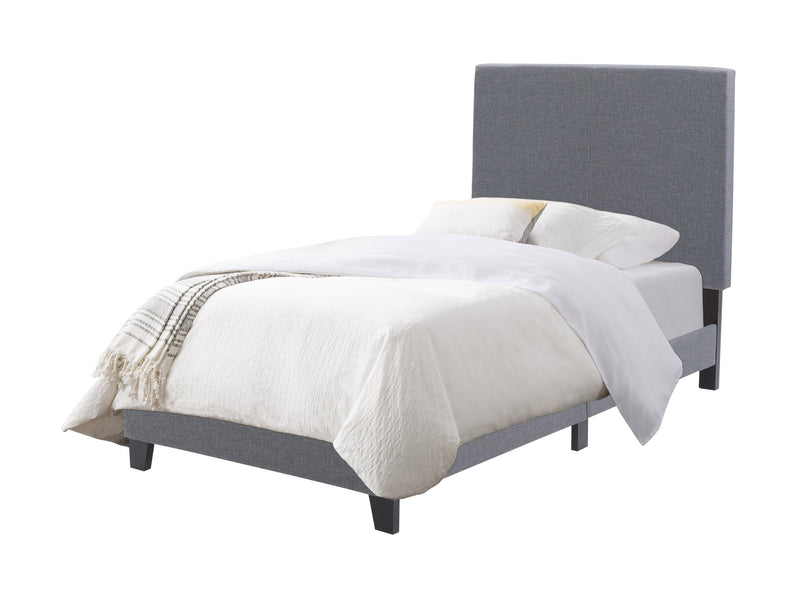 grey Contemporary Twin / Single Bed Juniper Collection product image by CorLiving