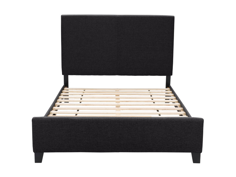 charcoal Contemporary Double / Full Bed Juniper Collection product image by CorLiving