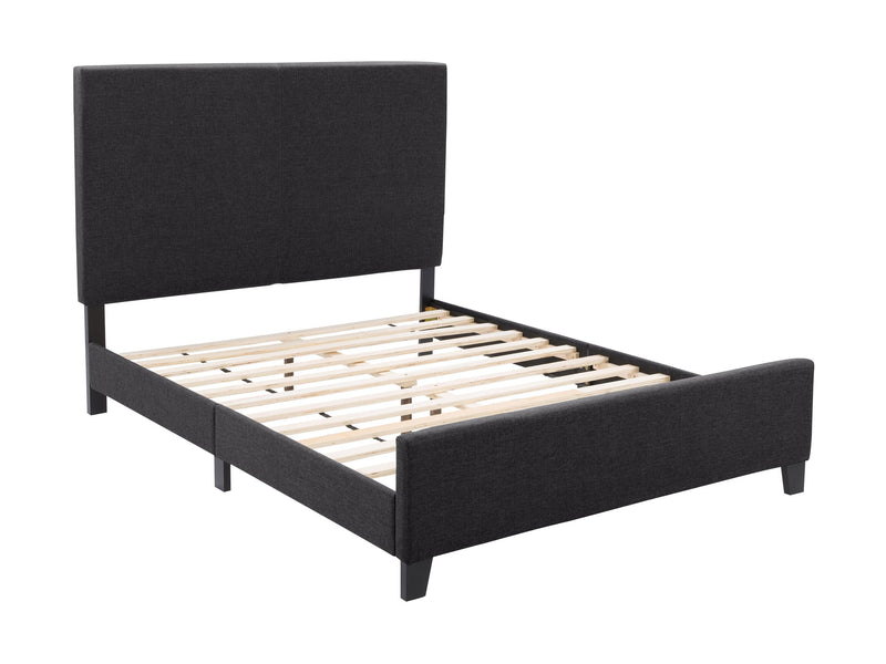 charcoal Contemporary Double / Full Bed Juniper Collection product image by CorLiving