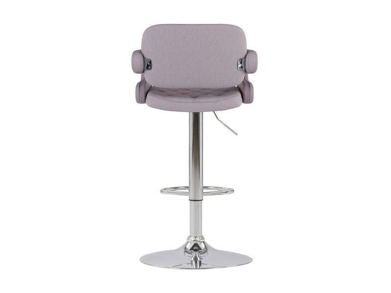 light grey Bar Stools with Arms Set of 2 Jude Collection product image by CorLiving