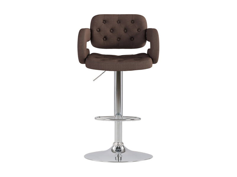 dark brown Bar Stools with Arms Set of 2 Jude Collection product image by CorLiving