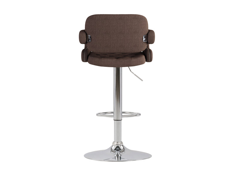 dark brown Bar Stools with Arms Set of 2 Jude Collection product image by CorLiving