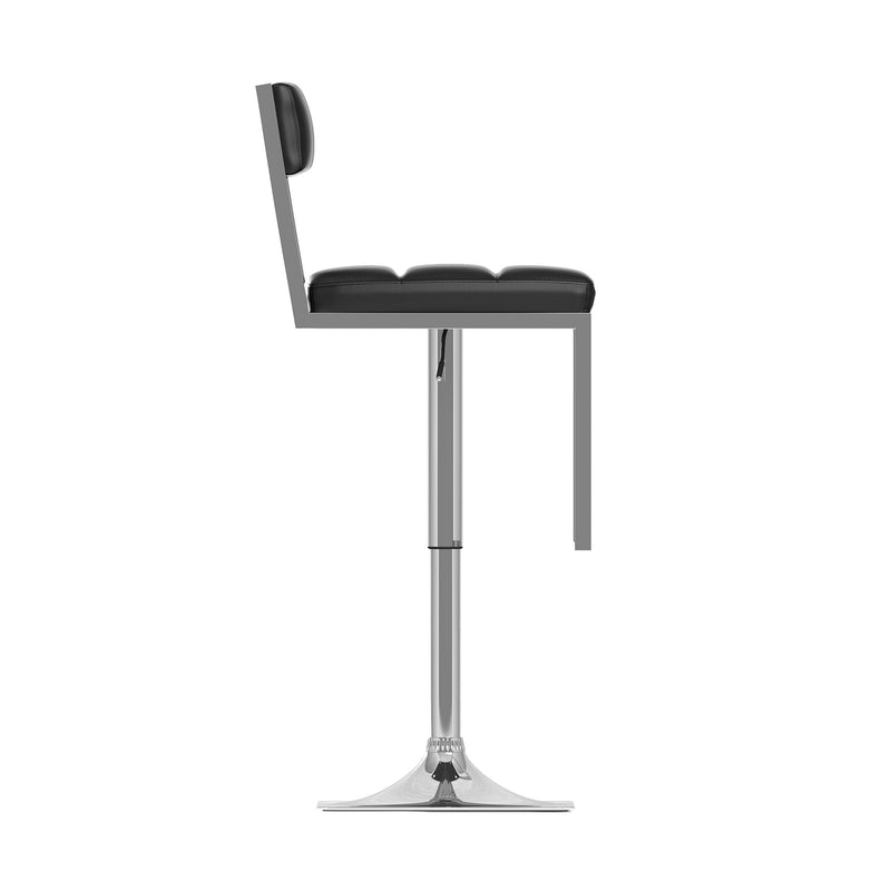 black Bar Stools Set of 2 Riley Collection product image by CorLiving