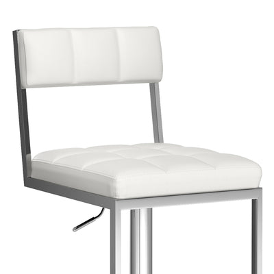 white Bar Stools Set of 2 Riley Collection detail image by CorLiving#color_white