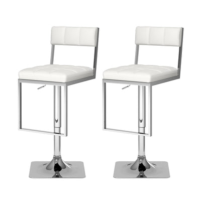 white Bar Stools Set of 2 Riley Collection product image by CorLiving#color_white