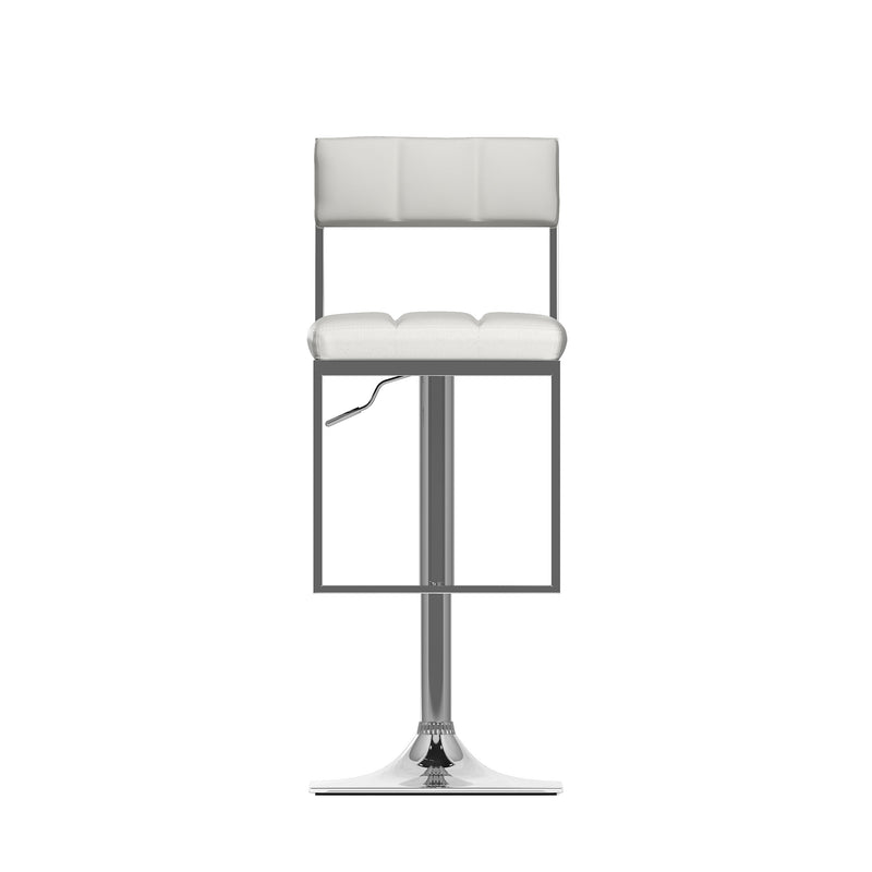 white Bar Stools Set of 2 Riley Collection product image by CorLiving