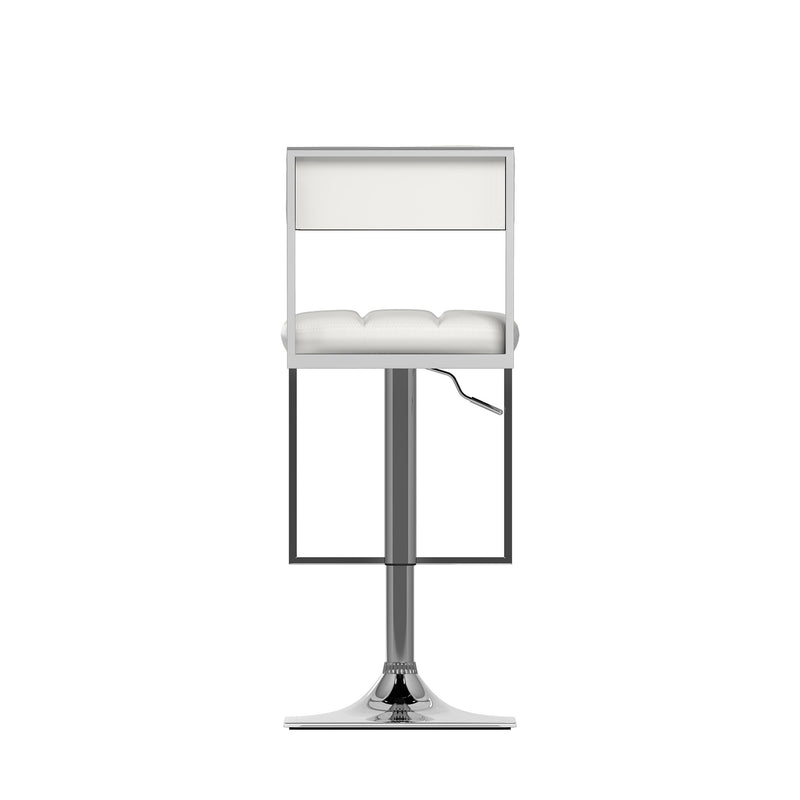 white Bar Stools Set of 2 Riley Collection product image by CorLiving