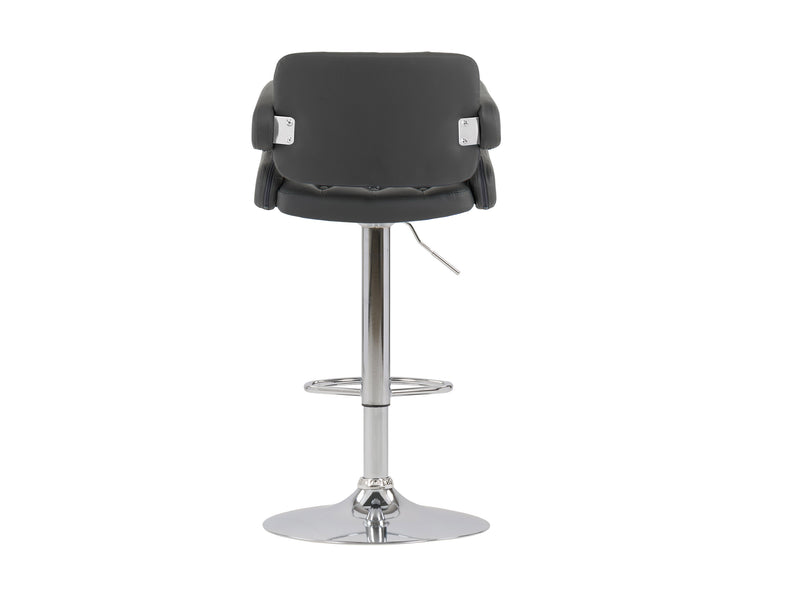 dark grey Bar Stools with Arms Set of 2 Jude Collection product image by CorLiving