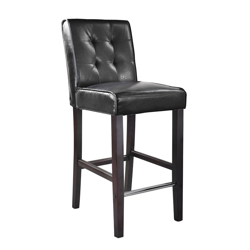 black Bar Height Bar Stool Antonio Collection product image by CorLiving