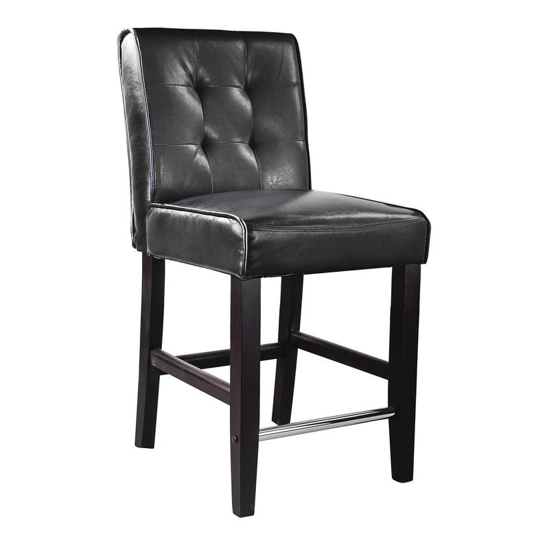 black Counter Height Bar Stool Antonio Collection product image by CorLiving