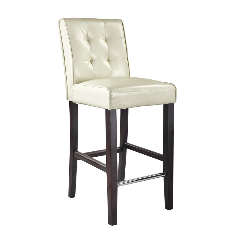 cream Bar Height Bar Stool Antonio Collection product image by CorLiving