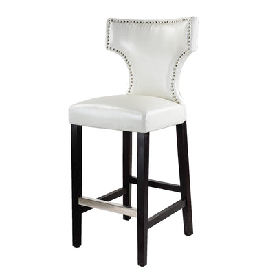 white Bar Height Bar Stools Set of 2 Aiden Collection product image by CorLiving#color_white