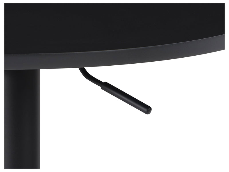 Black Bar Table, Adjustable Height Maya Collection detail image by CorLiving