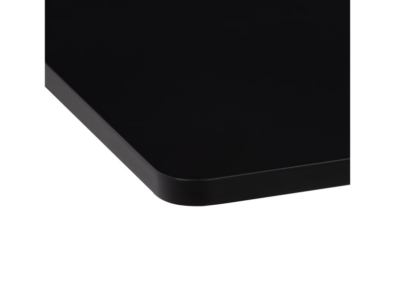 black Adjustable Height Bar Table, Square Maya Collection detail image by CorLiving