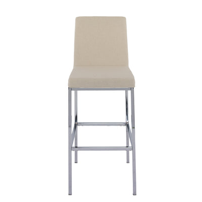 beige Bar Height Bar Stools Set of 2 Huntington Collection product image by CorLiving#color_beige