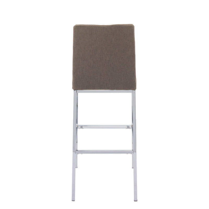 brown Bar Height Bar Stools Set of 2 Huntington Collection product image by CorLiving