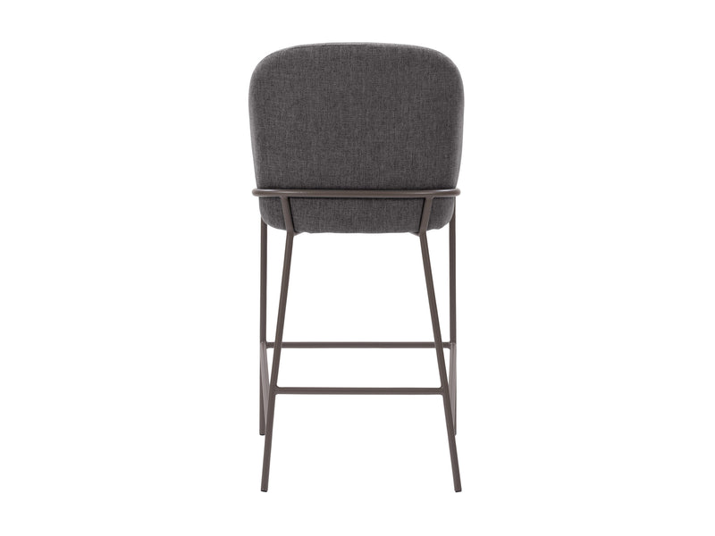 dark grey Metal Bar Stool Blakeley Collection product image by CorLiving