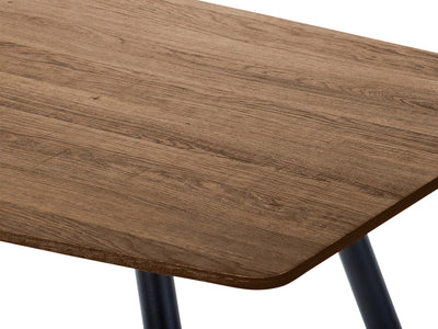 brown Dining Table for Small Spaces Thea Collection detail image by CorLiving#color_brown