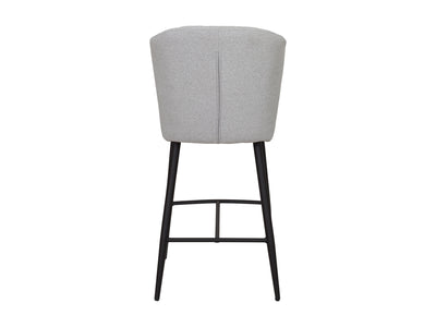 light grey Metal Bar Stools Set of 2 Jasper Collection product image by CorLiving#color_light-grey