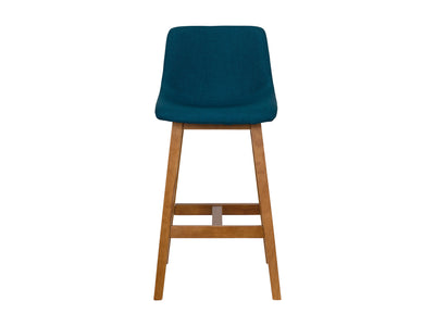 blue Wood Bar Stools Set of 2 Nora Collection product image by CorLiving#color_blue