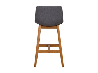 grey Wood Bar Stools Set of 2 Nora Collection product image by CorLiving#color_grey