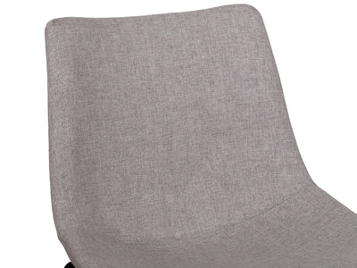 light grey Upholstered Bar Stools Asahi Collection detail image by CorLiving#color_asahi-light-grey