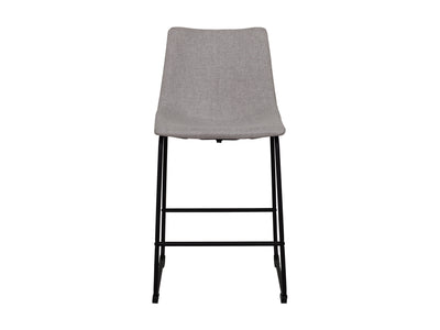 light grey Upholstered Bar Stools Asahi Collection product image by CorLiving#color_asahi-light-grey