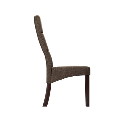 brown Cushioned Dining Chairs, Set of 2 CorLiving Collection product image by CorLiving#color_brown
