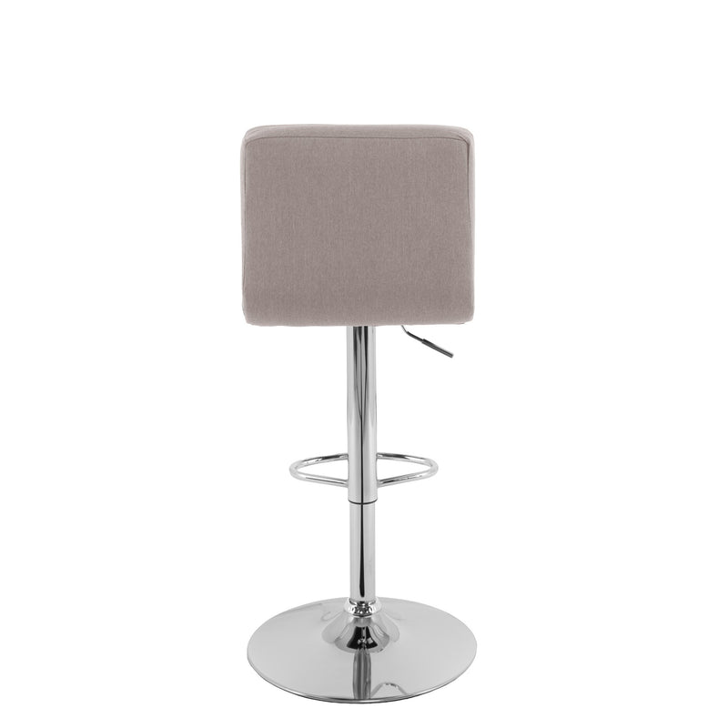 light grey Adjustable Height Bar Stools Set of 2 CorLiving Collection product image by CorLiving
