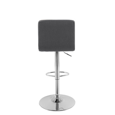 grey Adjustable Height Bar Stools Set of 2 CorLiving Collection product image by CorLiving#color_grey