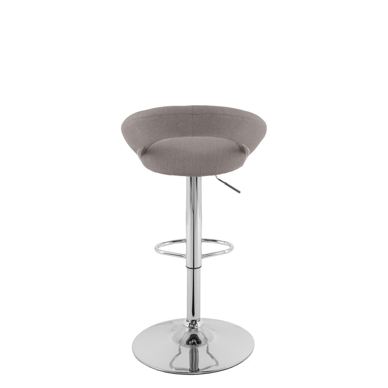light grey Adjustable Bar Stool Set of 2 CorLiving Collection product image by CorLiving